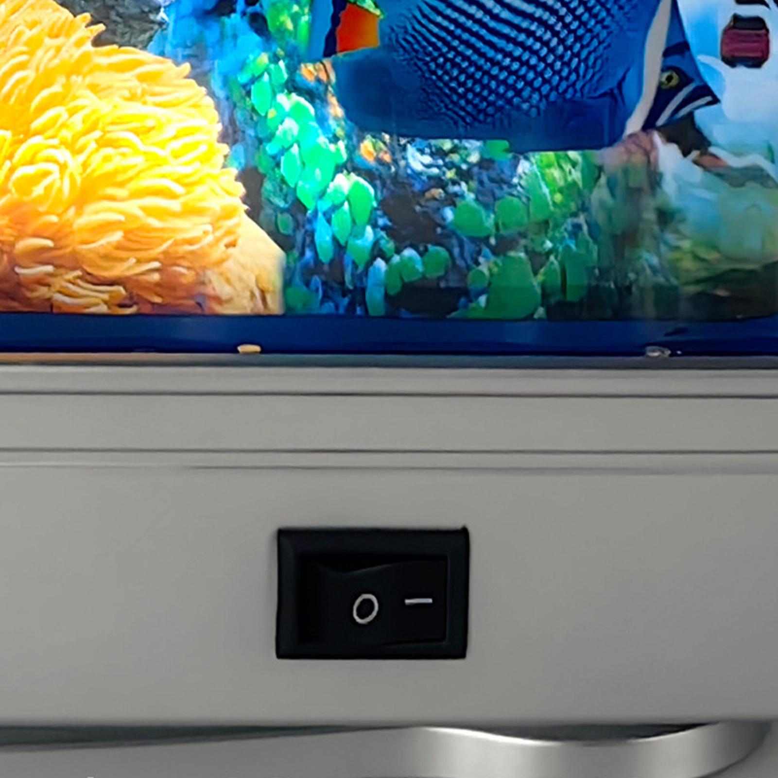 Aquarium Fish Restaurant - Artificial Fish Tank Room Desk Decoration