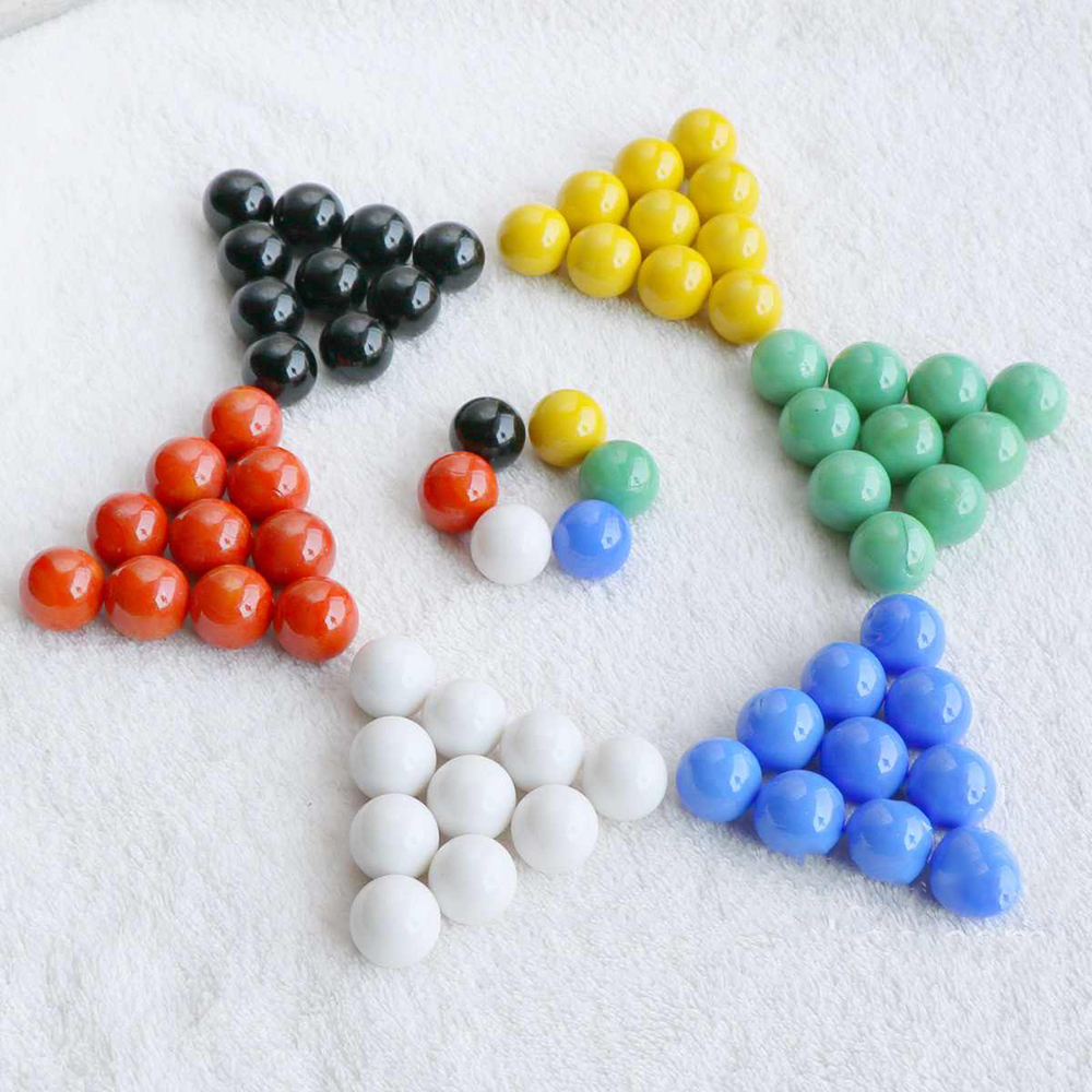 Aquarium Fish Glass - 66Pcs Dia16mm Solid Color Glass Balls