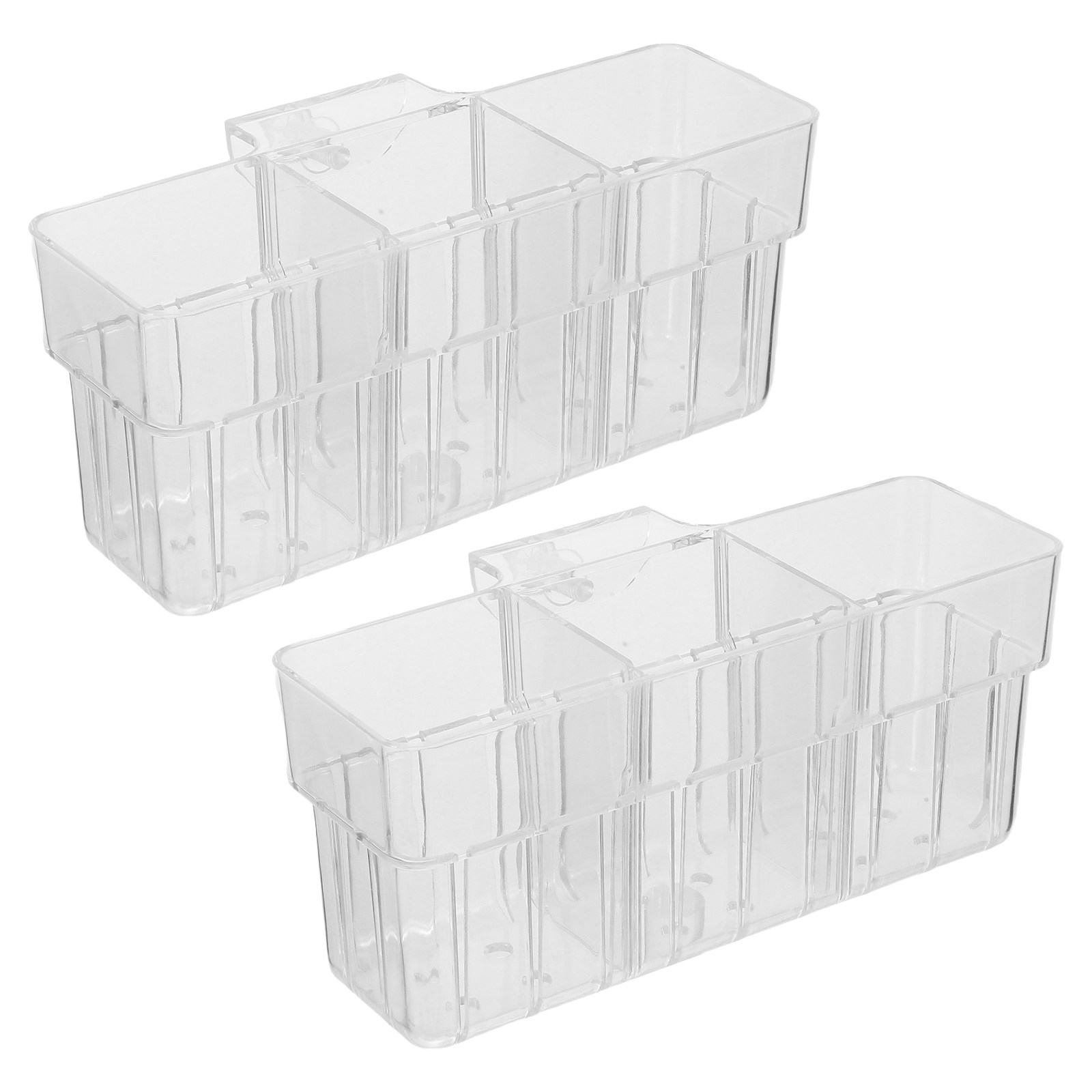 Aquarium Fish Green - 2Pcs Transparent Aquarium Plant Basket Hydroponic