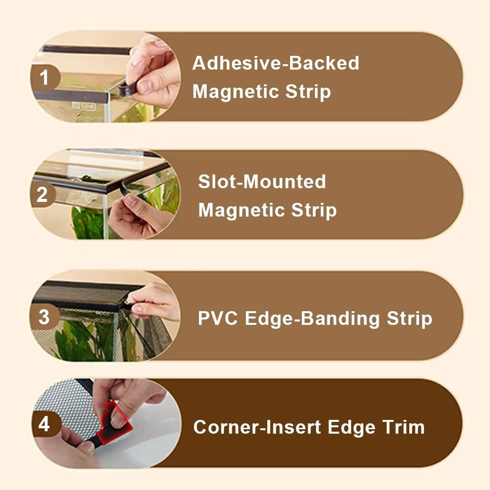 Sturdy Magnetic Fish Tank Lid  - đánh giá và giá Aquarium Fish Net
