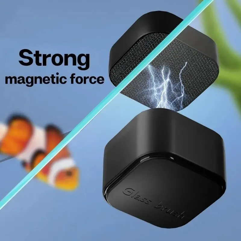 Mini Square Magnetic Brush Aqu - đánh giá và giá Aquarium Fish Tank Cleaner