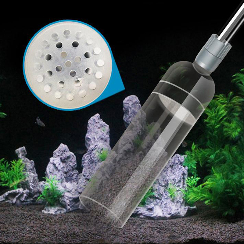 1Pc Semi-automatic Aquarium Cl - đánh giá và giá Aquarium Fish Tank Cleaner