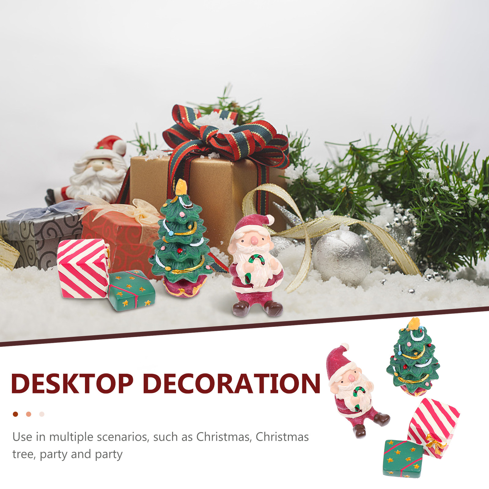 3Pcs Christmas Resin Desktop O - đánh giá và giá Aquarium Fish Restaurant