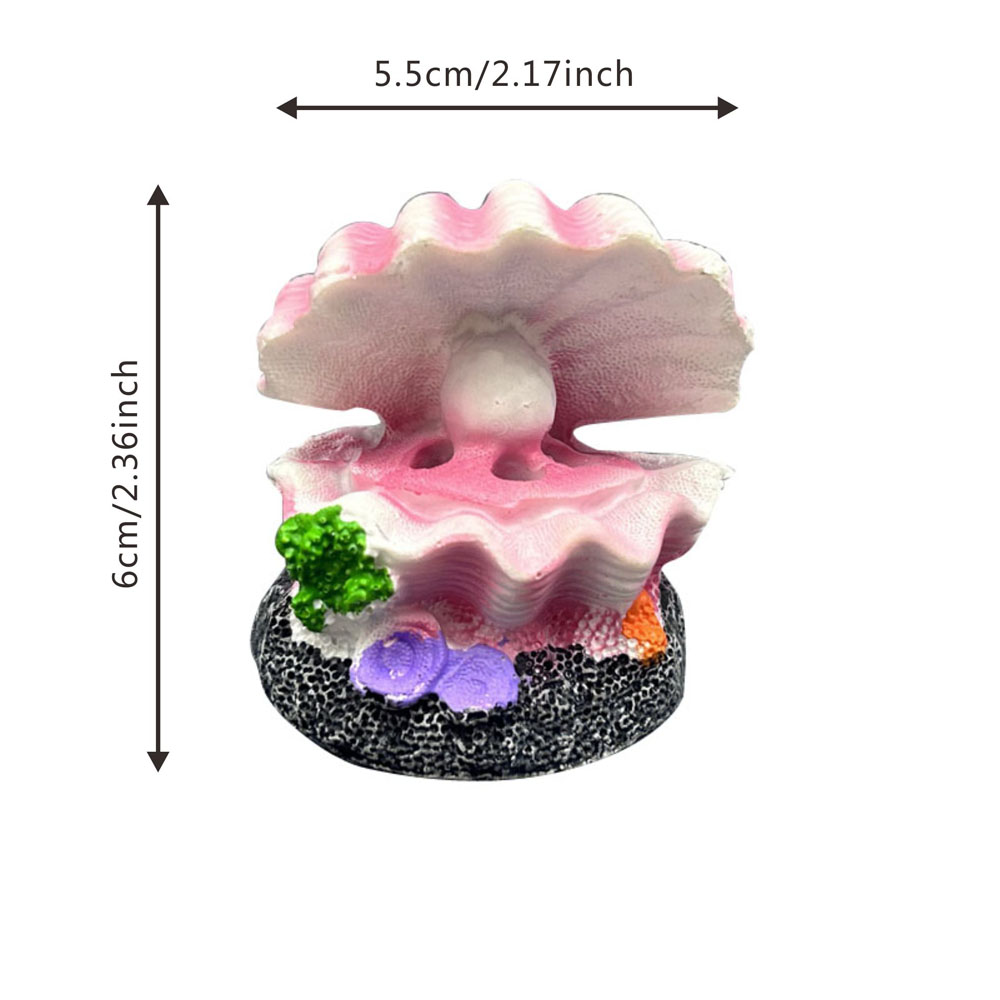 Cute Shell Shape Bubble Stone  - đánh giá và giá Aquarium Fish Cichlid