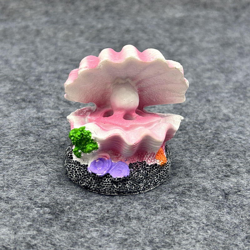 Cute Shell Shape Bubble Stone  - đánh giá và giá Aquarium Fish Cichlid