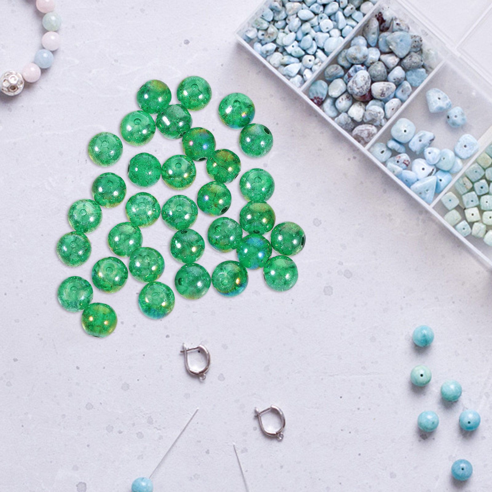 50Pcs Glass Beads Decor for Aq - đánh giá và giá Aquarium Fish Glass