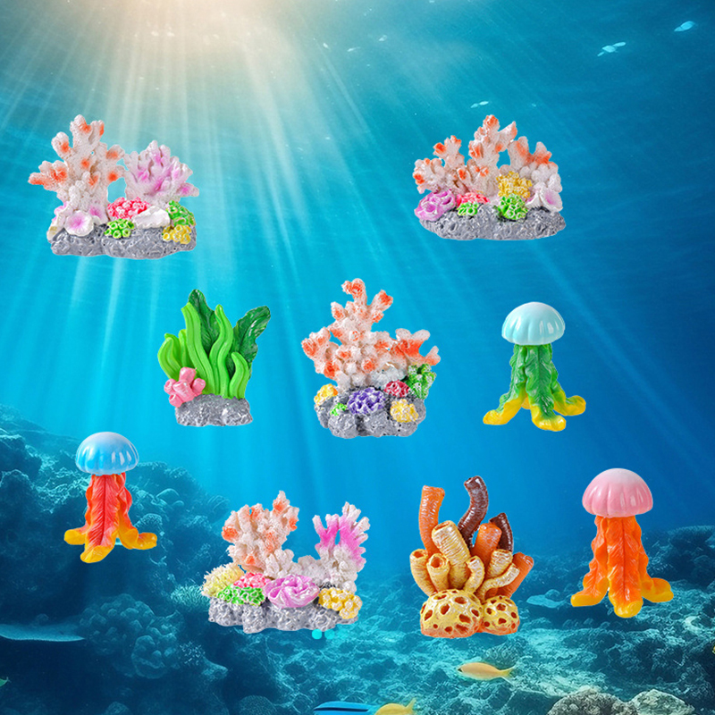 Mini Resin Fish Tank Accessori - đánh giá và giá Aquarium Fish Artificial