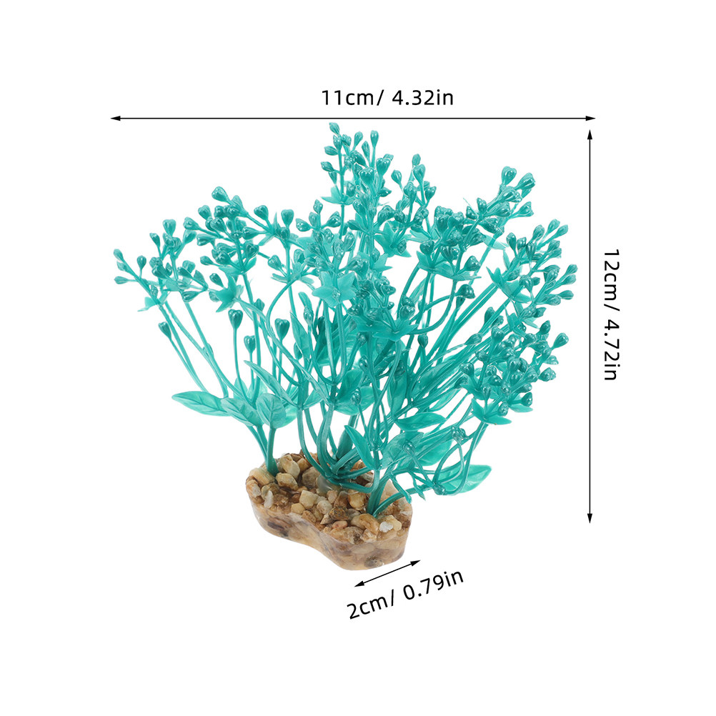 2Pcs Simulated Green Plastic A - đánh giá và giá Aquarium Fish Low Maintenance