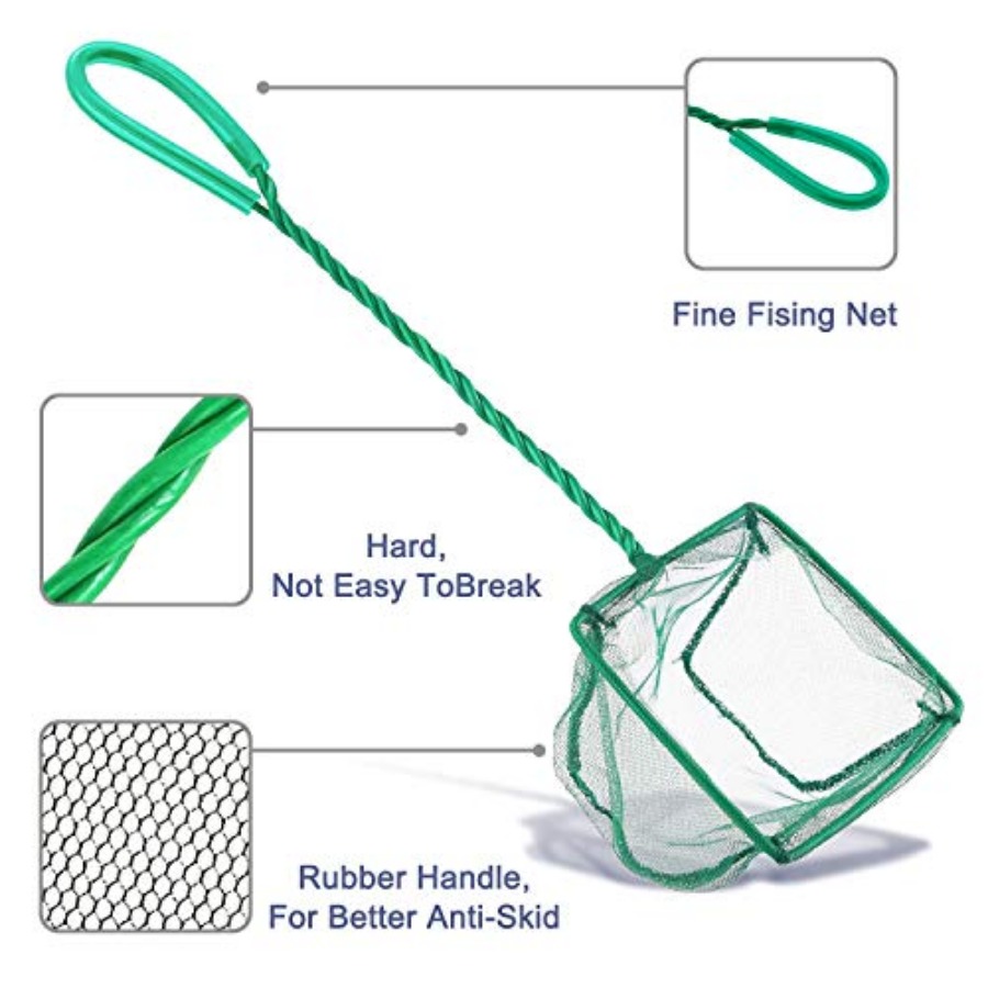Aquarium Fish Nets, 4 Inch Sma - đánh giá và giá Aquarium Fish Green