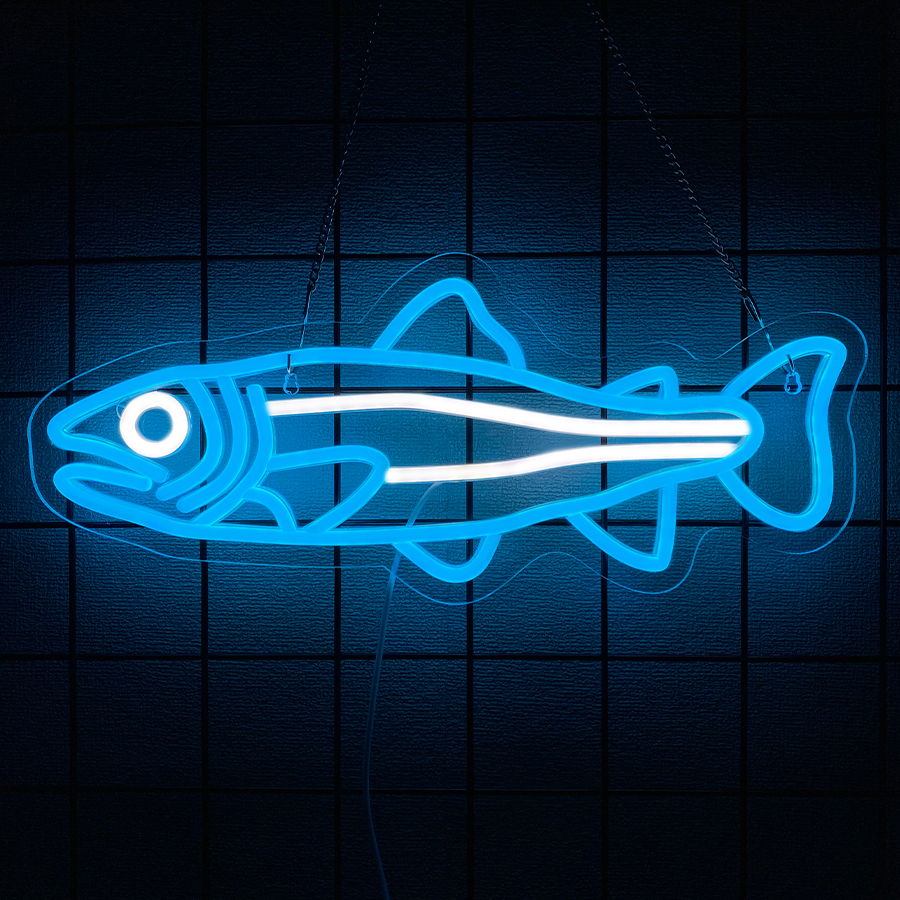 Fish Series Neon Sign For Wall - đánh giá và giá Aquarium Fish Restaurant