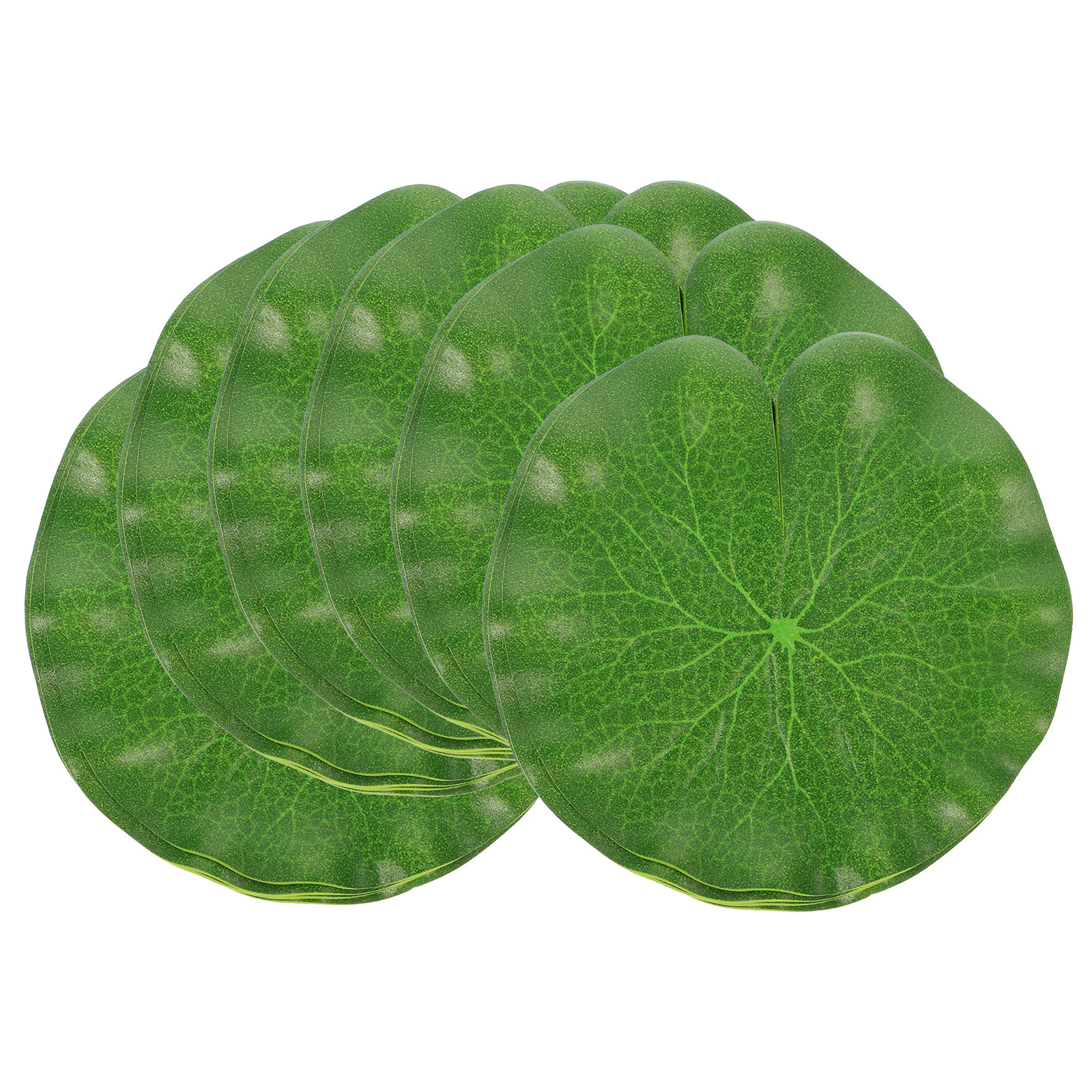 6Pcs PU Artificial Lotus Leave - đánh giá và giá Aquarium Fish Artificial