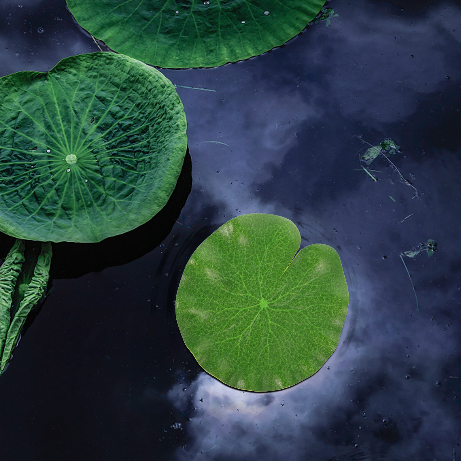 6Pcs PU Artificial Lotus Leave - đánh giá và giá Aquarium Fish Artificial