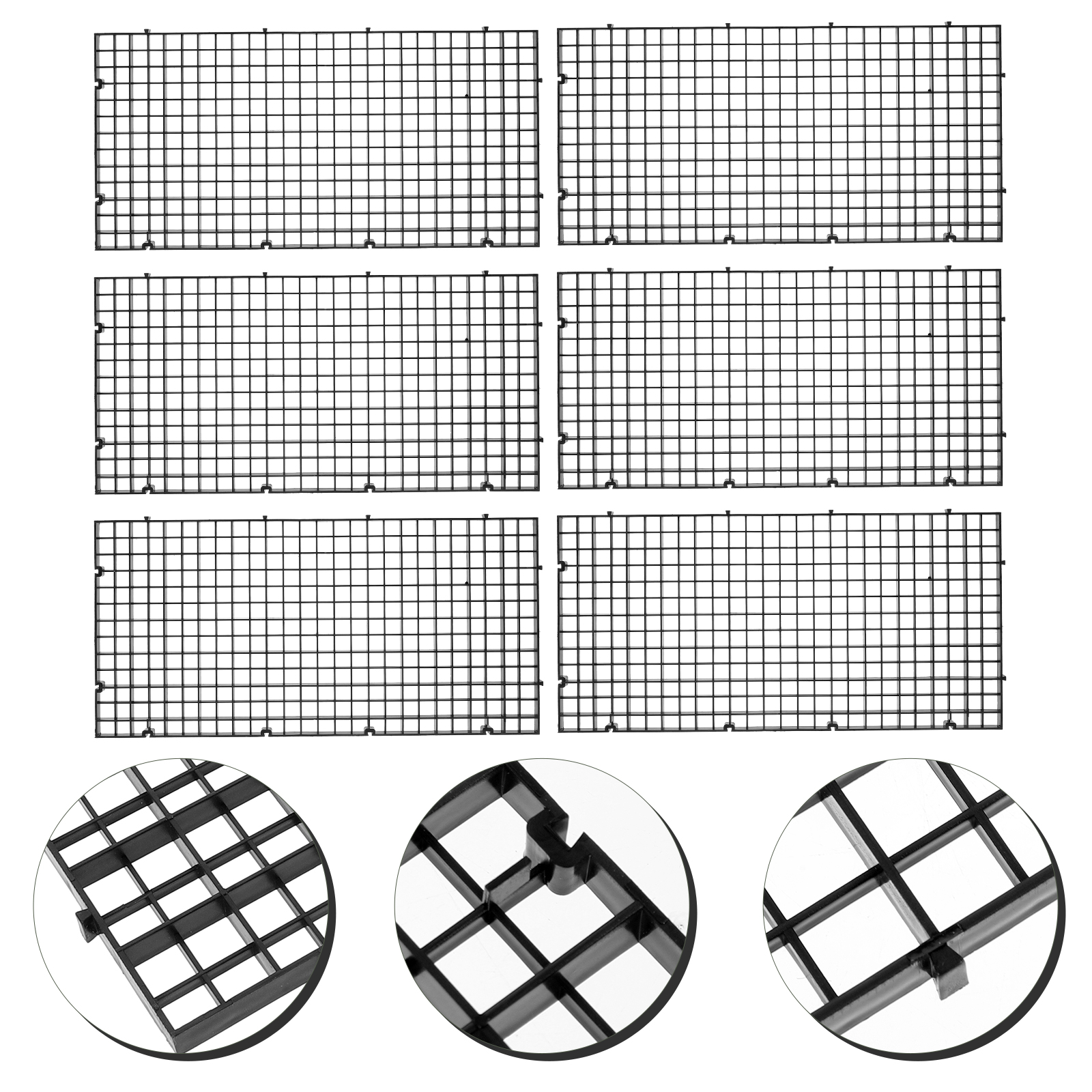 6pcs Bottom Filter Grid Plate  - đánh giá và giá Aquarium Fish Net
