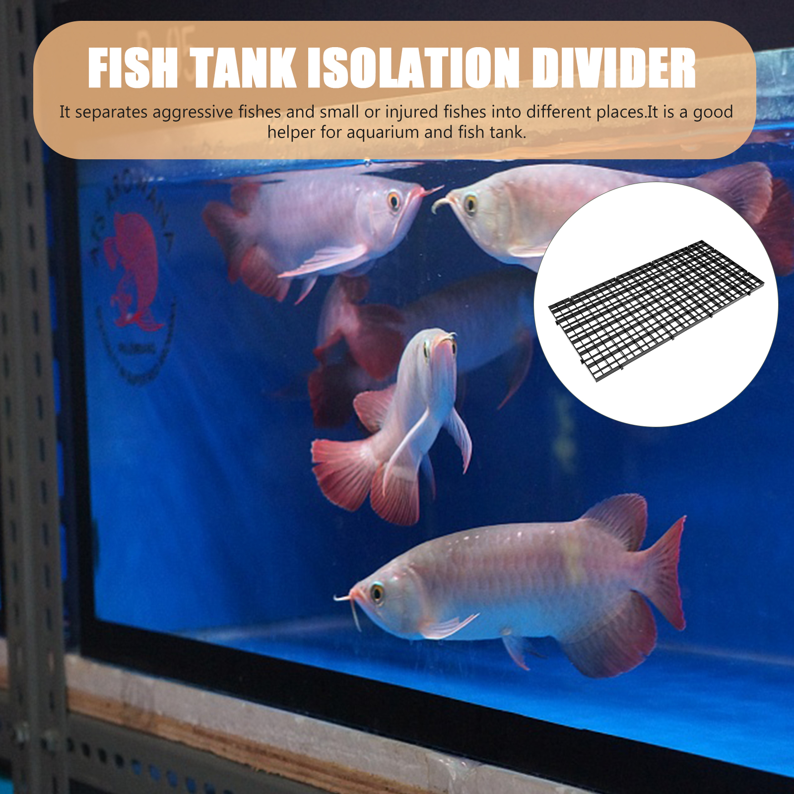 6pcs Bottom Filter Grid Plate  - đánh giá và giá Aquarium Fish Net