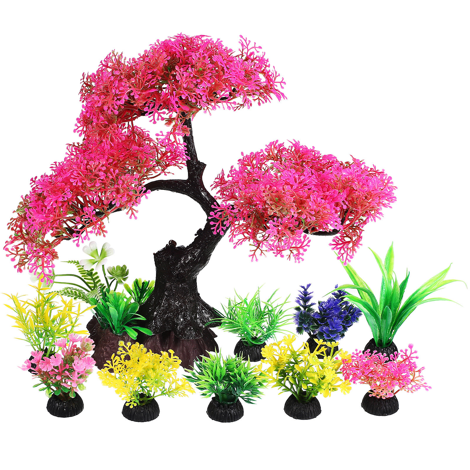 10Pcs Realistic Aquarium Plant - đánh giá và giá Aquarium Fish Low Maintenance