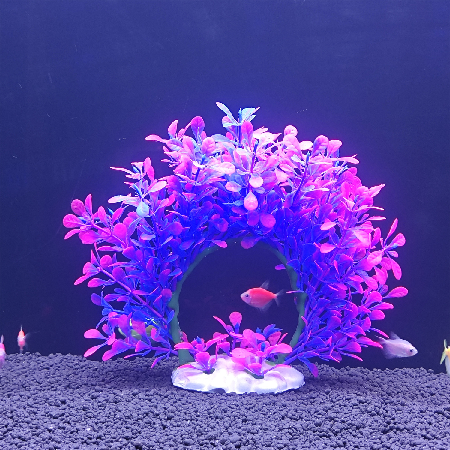 Underwater Wreath Artificial U - đánh giá và giá Aquarium Fish Green
