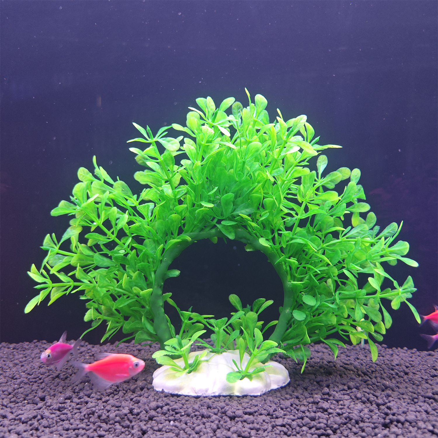 Underwater Wreath Artificial U - đánh giá và giá Aquarium Fish Green