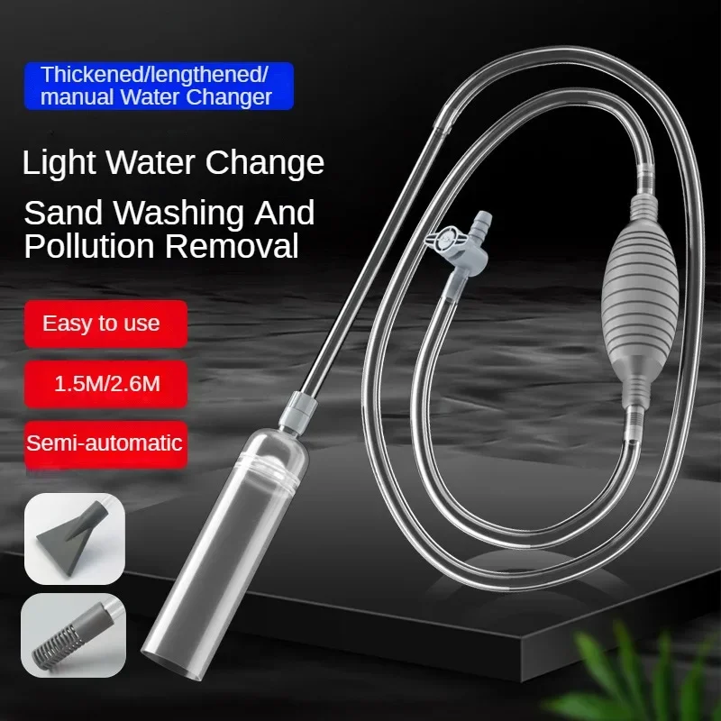 Large Fish Tank Aquarium Sipho - đánh giá và giá Aquarium Fish Tank Cleaner