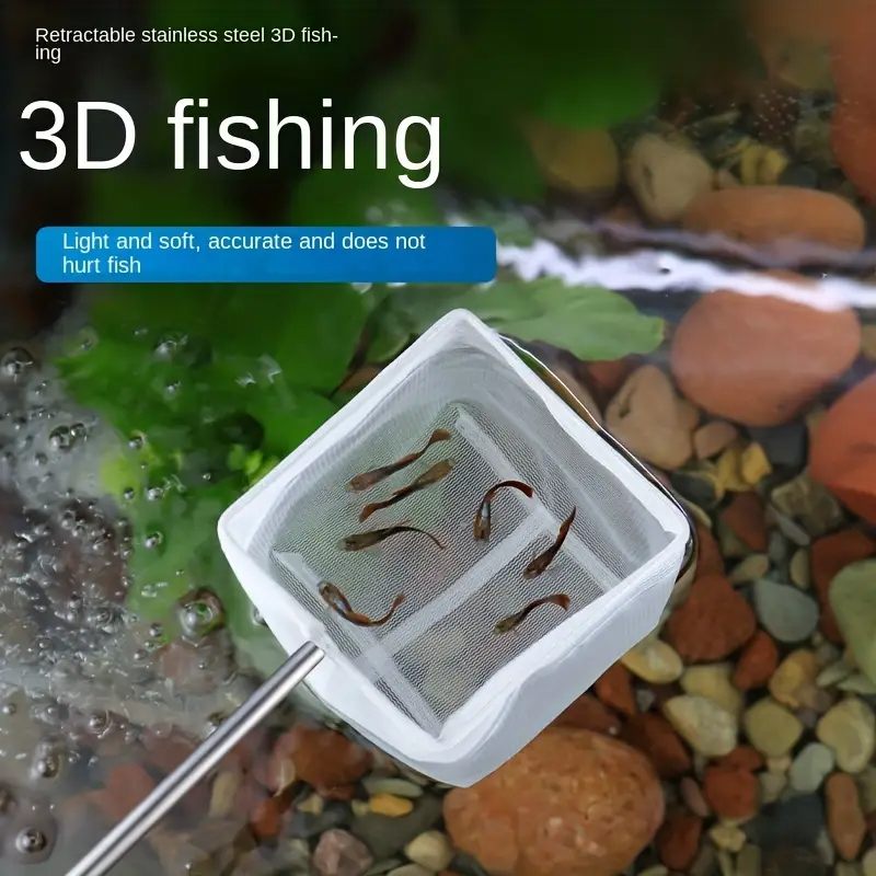 Square Round Stainless Steel H - đánh giá và giá Aquarium Fish Net