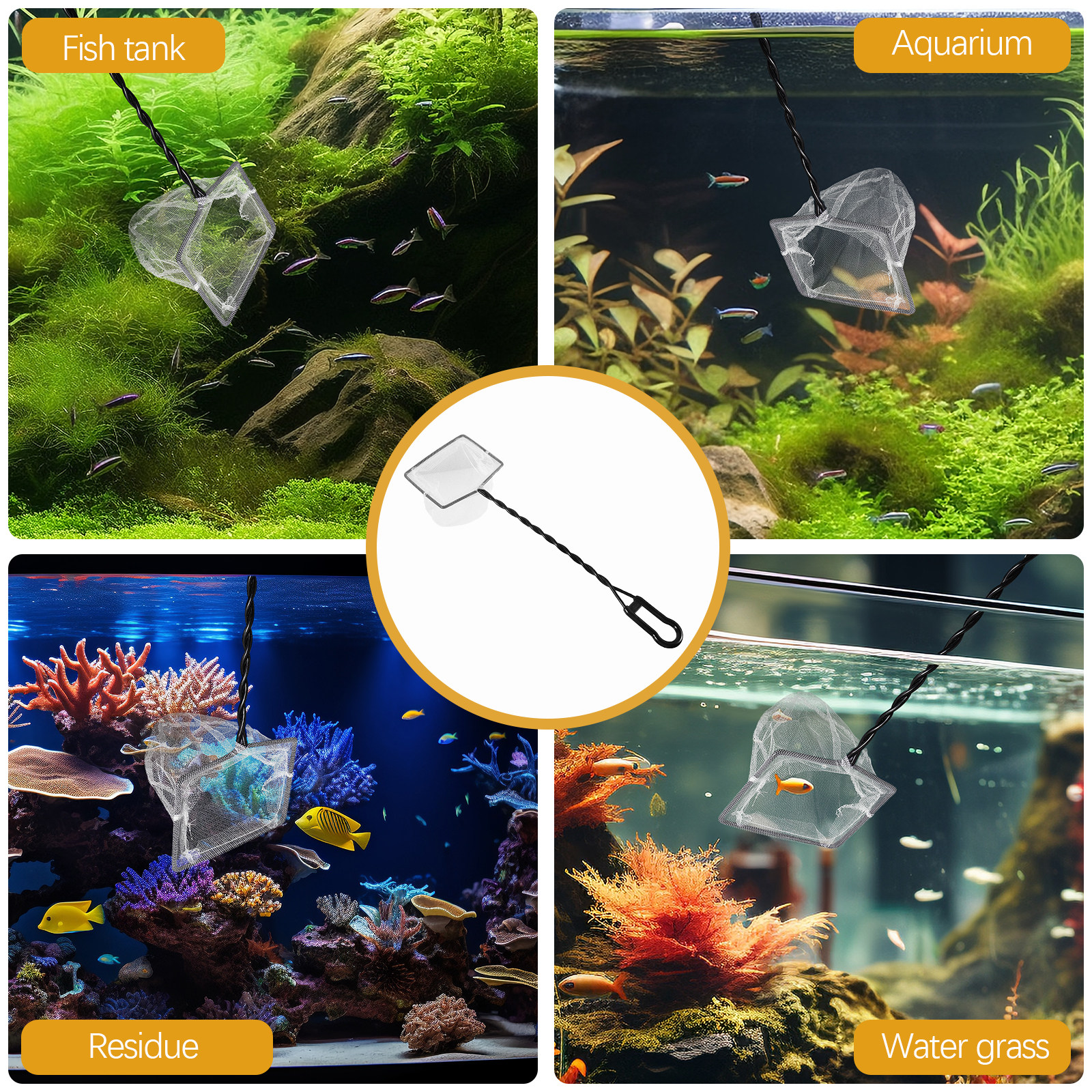 Fishing Net Multi-Use Aquarium - đánh giá và giá Aquarium Fish Net Small