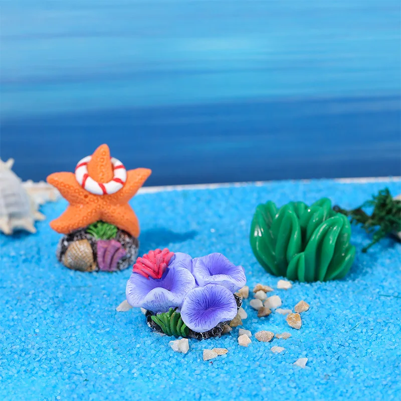 Colorful Resin Aquarium Mini A - đánh giá và giá Aquarium Fish Artificial