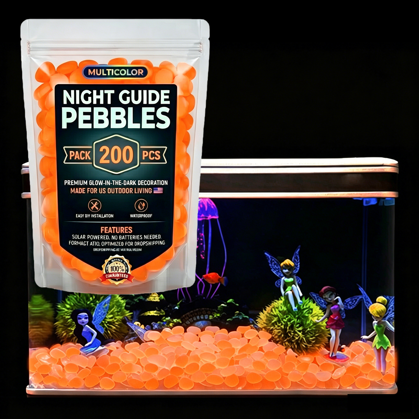 200/400/600/1000pcs Glow In Th - đánh giá và giá Fish Aquarium Guide