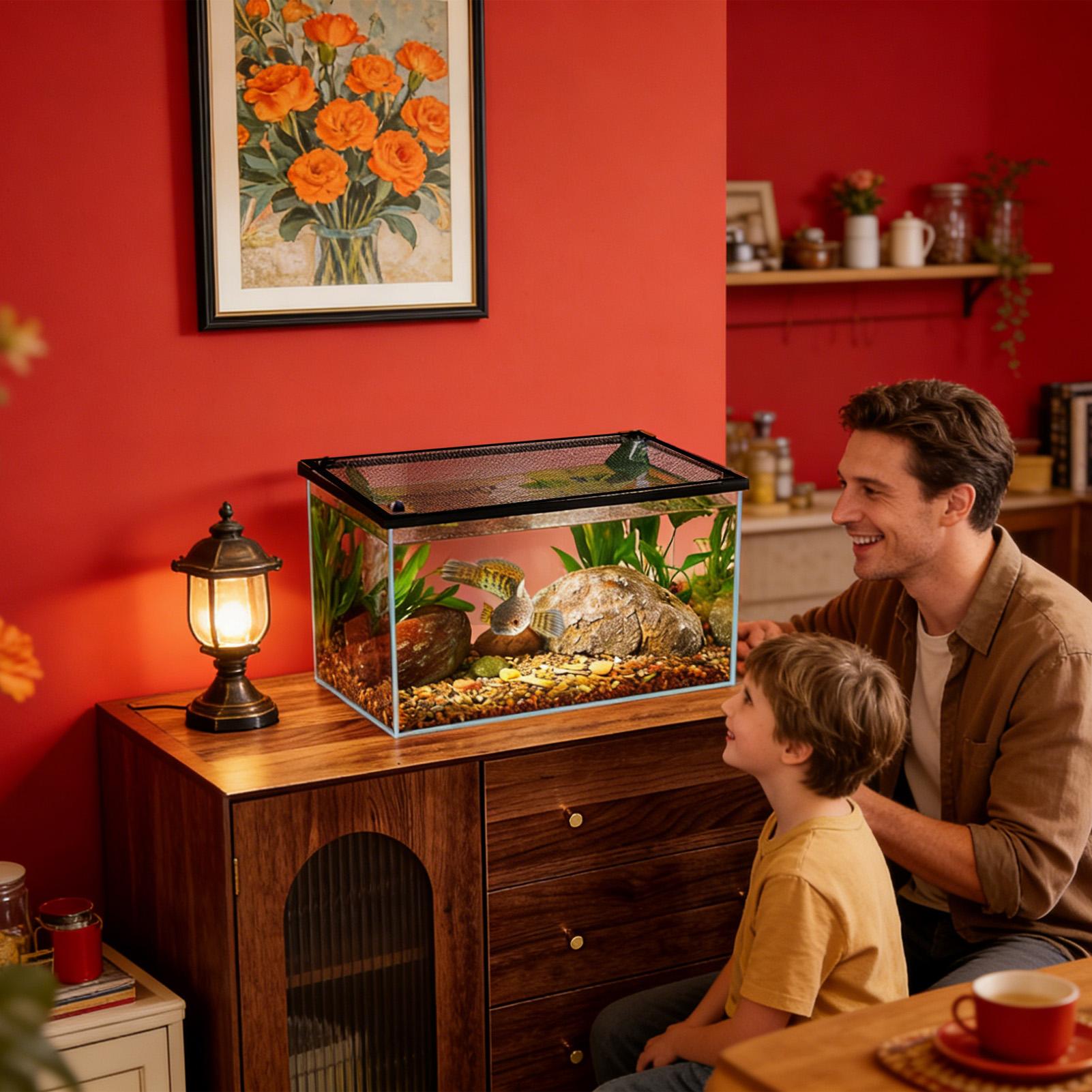 Anti Jumping Magnetic Durable  - đánh giá và giá Aquarium Fish Net