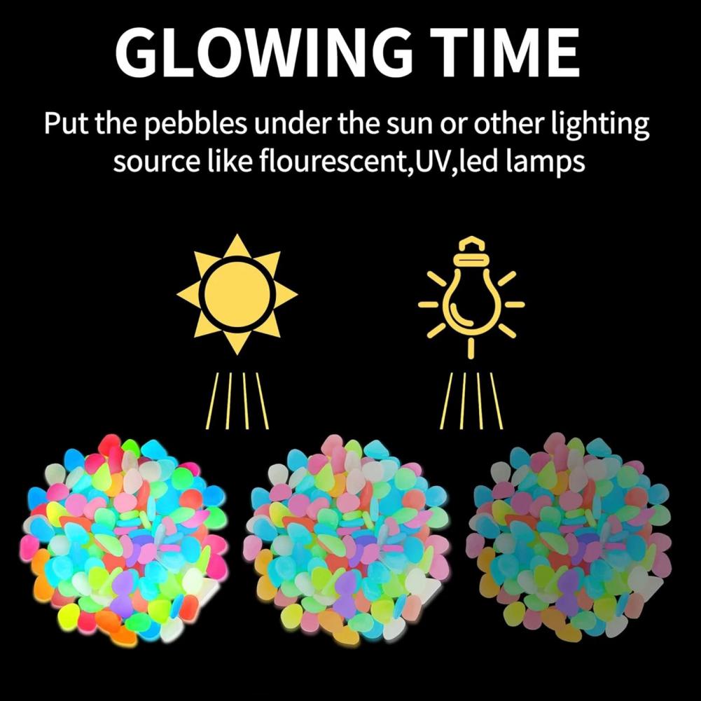 Resin Glow-in-the-Dark Pebbles - đánh giá và giá Fish Aquarium Guide