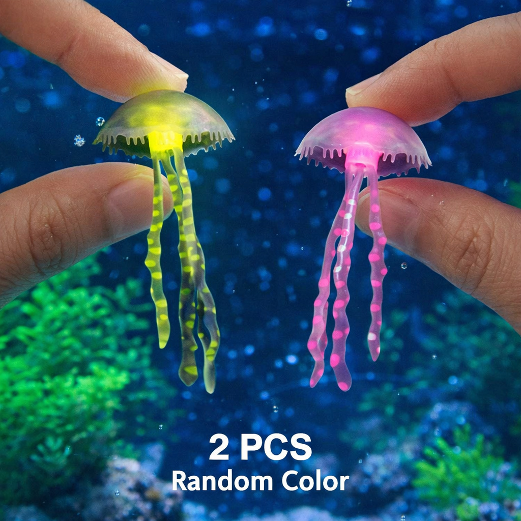 Luminous Simulation Jellyfish  - đánh giá và giá Aquarium Fish Artificial