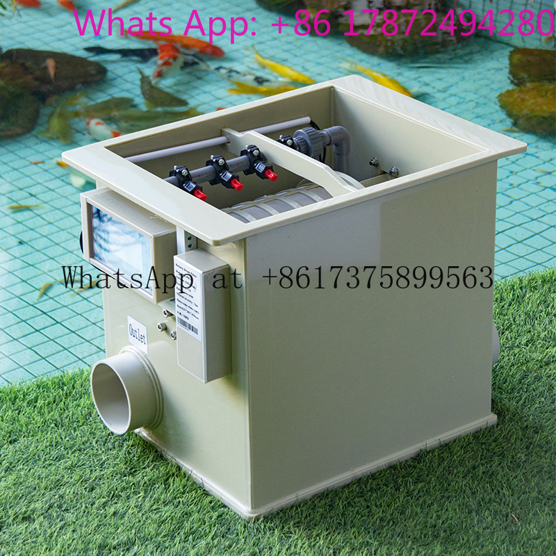 10m³/h (10t) PP Drum Filter Qi - đánh giá và giá Aquarium Fish And Price