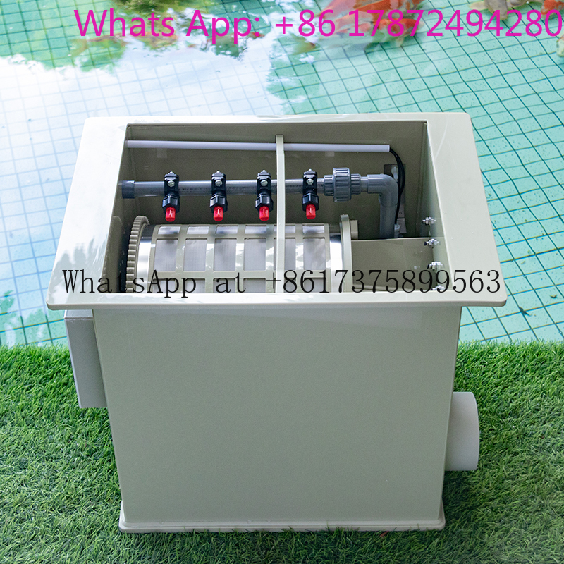 10m³/h (10t) PP Drum Filter Qi - đánh giá và giá Aquarium Fish And Price