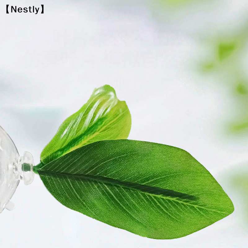 1Pc Green Leaf Hammock For Bet - đánh giá và giá Aquarium Fish Green
