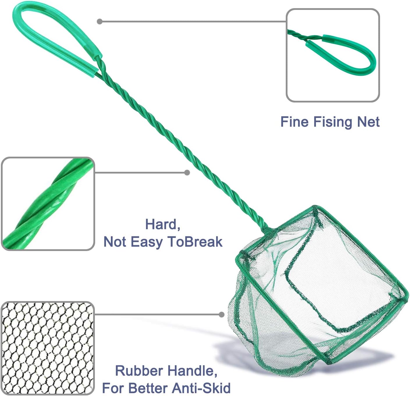 4 Inch Small Mesh Fish Catch N - đánh giá và giá Aquarium Fish Net Small