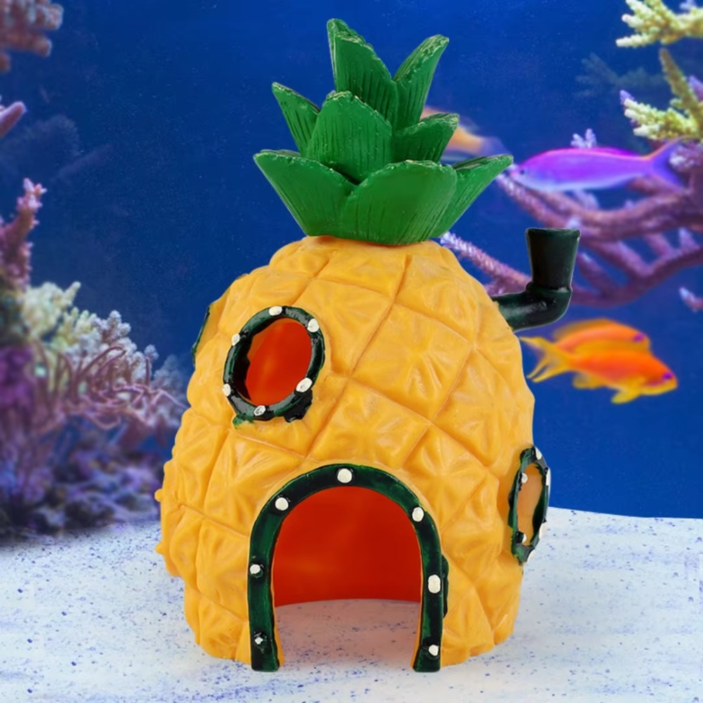 Cute Aquarium Resin Decoration - đánh giá và giá Aquarium Fish Restaurant