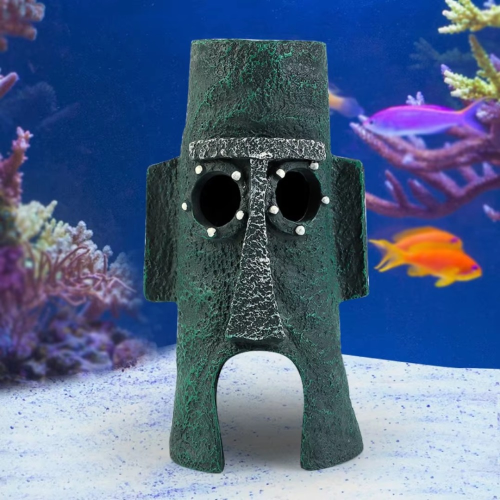 Cute Aquarium Resin Decoration - đánh giá và giá Aquarium Fish Restaurant
