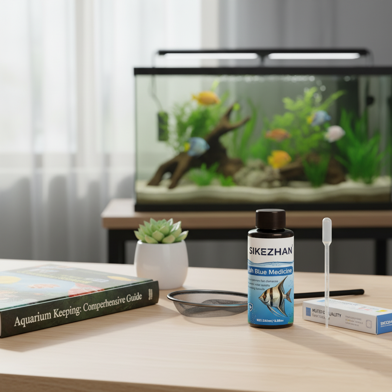 500ml Methylene Blue Solution  - đánh giá và giá Aquarium Fish Tank Cleaner