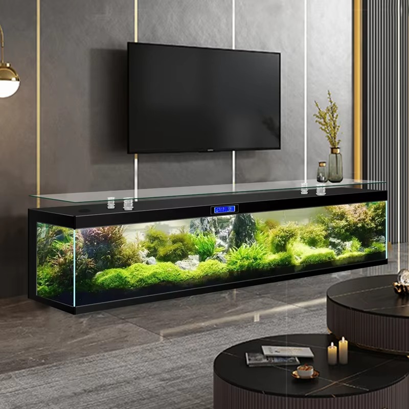 Square TV Stand Fish Aquarium  - đánh giá và giá Aquarium Fish Low Maintenance