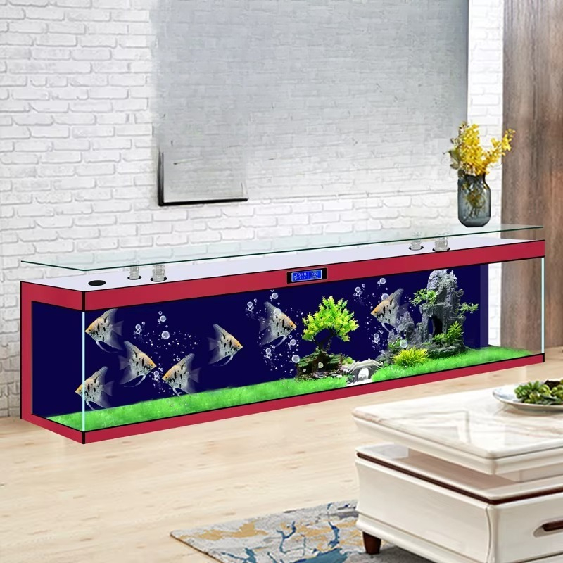 Square TV Stand Fish Aquarium  - đánh giá và giá Aquarium Fish Low Maintenance