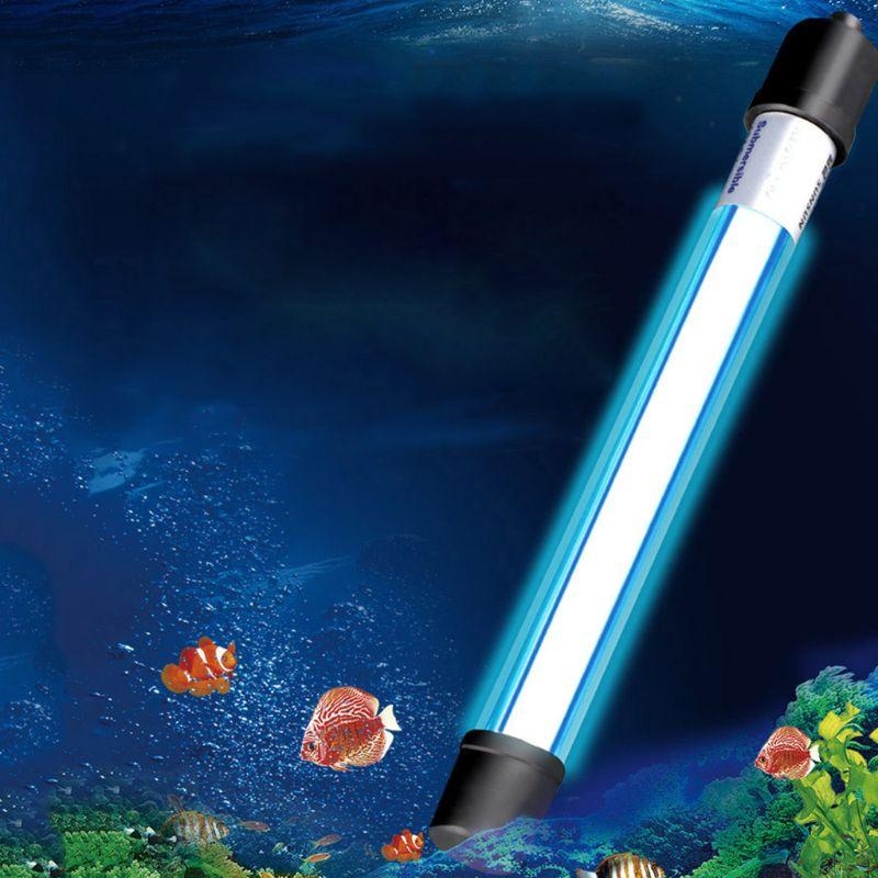 5/7/9/13W UVC Aquarium Clean L - đánh giá và giá Aquarium Fish Tank Cleaner