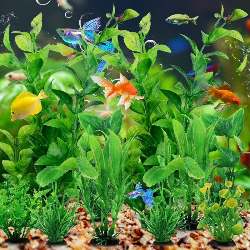 10/20Pcs Artificial Aquarium P - đánh giá và giá Aquarium Fish Artificial