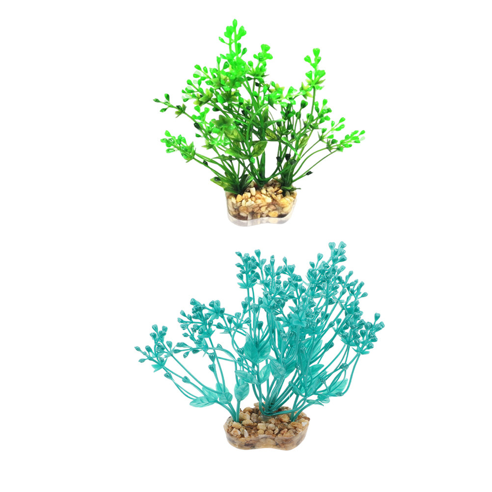2Pcs Realistic Plastic Aquariu - đánh giá và giá Aquarium Fish Low Maintenance