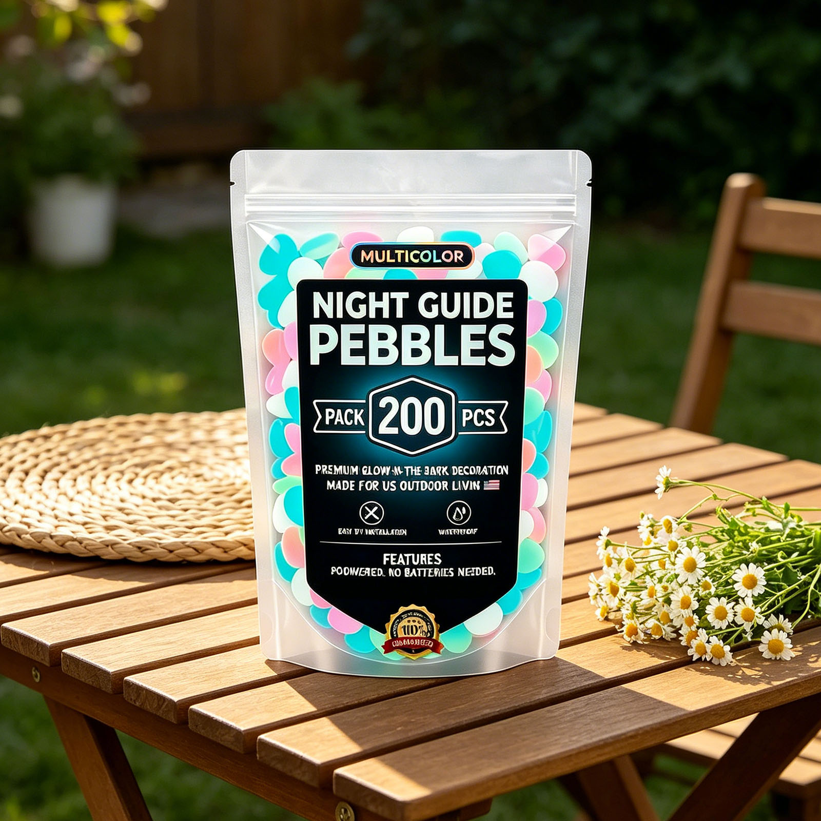 200/400pcs Night Guide Pebbles - đánh giá và giá Fish Aquarium Guide