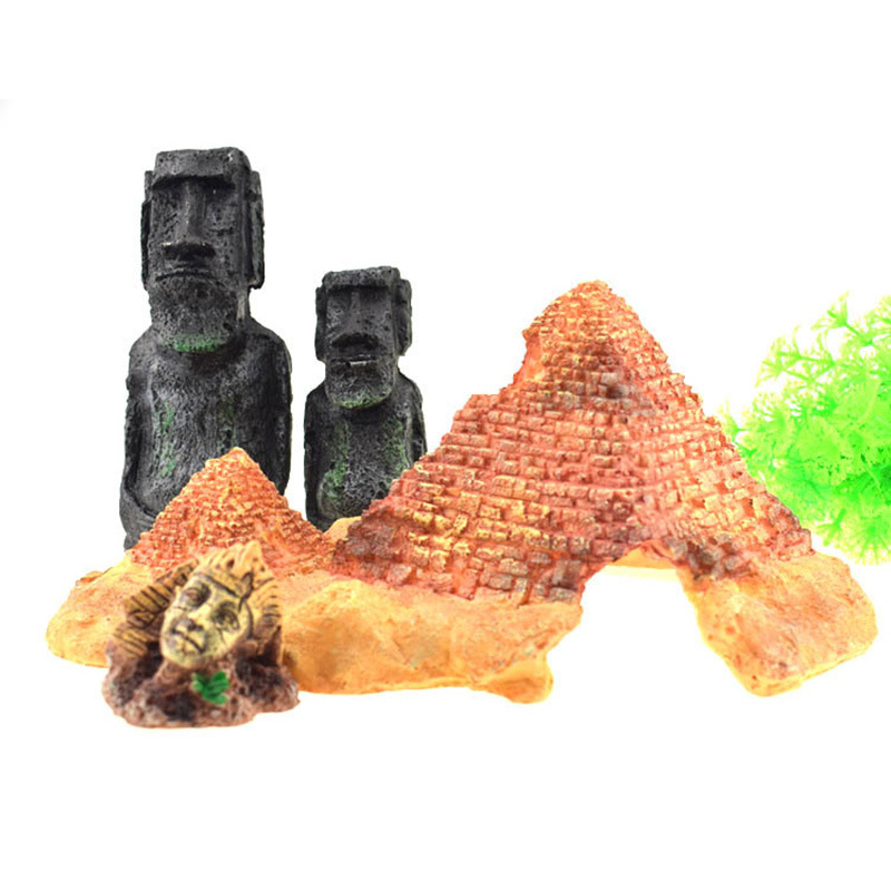 Egyptian Pharaoh Sphinx Resin  - đánh giá và giá Aquarium Fish Cichlid