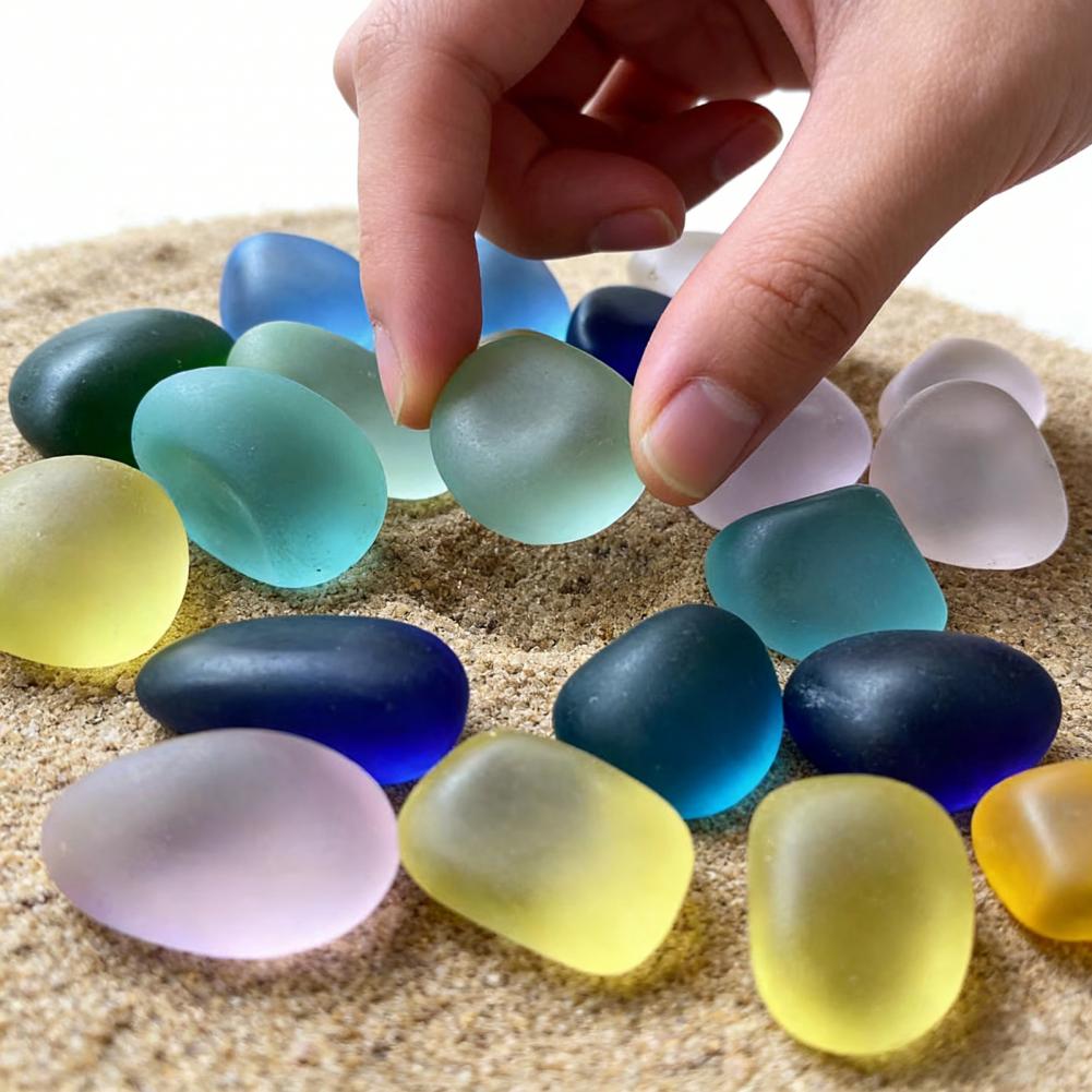 Round Fish Tank Pebbles Polish - đánh giá và giá Aquarium Fish Glass